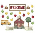 Teacher Created Resources Bulletin Board Sets; Schoolhouse Welcome