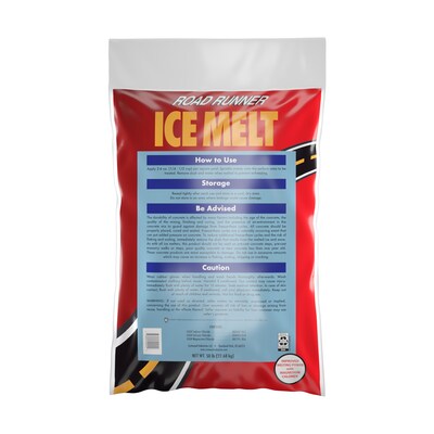 Scotwood Industries Road Runner Ice Melt Pellets, 50 lbs. Bag (SWO50BRR)