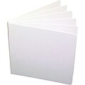 Ashley Hardcover Blank Book - Large Portrait, 8.5 x 11, White, Each (ASH10705)