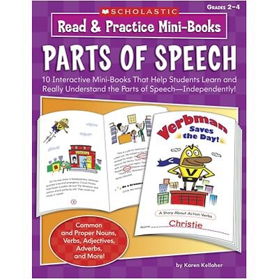 Scholastic Read & Practice Mini-Books; Parts of Speech