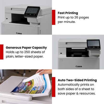 Canon imageCLASS MF662Cdw Wireless Color All-In-One Laser Printer, Best for Home Office (6928C016)