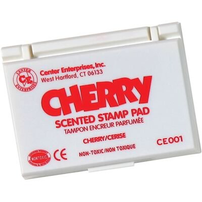 Center Enterprises Scented Stamp Pad, Cherry/Red Ink (CE-01)
