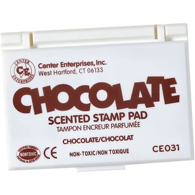 Center Enterprises Scented Stamp Pad/Refill; Chocolate/Brown