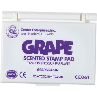 Center Enterprises Scented Stamp Pad, Grape/Purple Ink (CE-61)