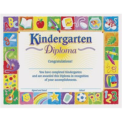 Trend Classic Kindergarten Diploma, 30 CT (T-17002)