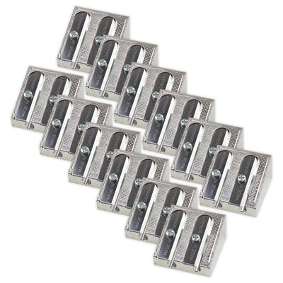 Lyra Manual Pencil Sharpener, Metal, 12/Bundle (LYXL7302210-12)