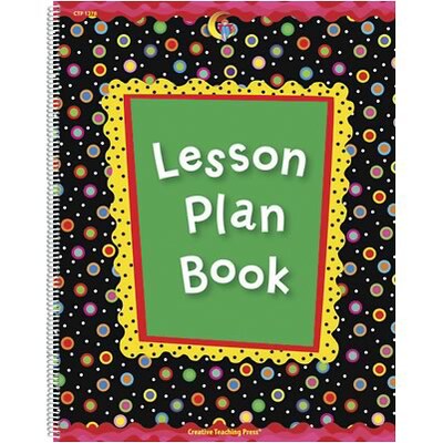 Teacher Plan Books; Creative Teaching Press® Poppin Patterns Lesson Plan Book