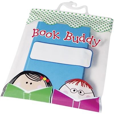 Creative Teaching Press Book Buddy Bags, 10.5 x 12.5, Clear (CTP2993)