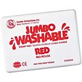 Center Enterprises Jumbo Washable Unscented Stamp Pad, Red Ink (CE-5505)