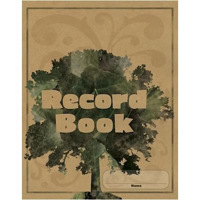 Carson Dellosa The Green Record Book 96 Pages Record Book, Each (CD-104301)