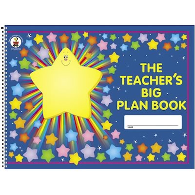 Carson Dellosa The Teachers Big Plan Book 96 Pages Lesson Planner, Each (CD-8205)