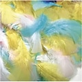 Chenille Kraft® Feathers; Spring Colors