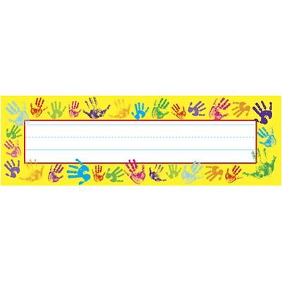 Trend® Desk Toppers® Name Plates; Helping Hands