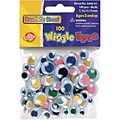 Chenille Kraft® Wiggle Eyes; Multi-Colored, Assorted Sizes