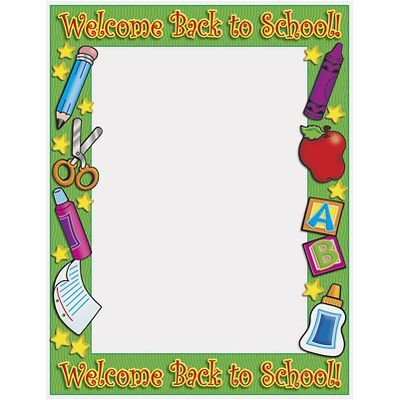 Teachers Friend Computer Paper; Back to School
