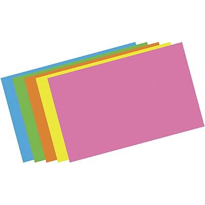 Top Notch Teacher Products Brite Assorted Blank Index Cards, 5 x 8, Pack of 100 (TOP364Q)