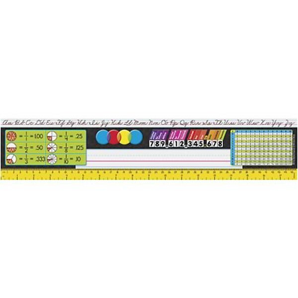 Trend® Zaner-Bloser Desk Toppers®, Grades 3-5 Desk Plates, 3.75 x 18, 36/Pack (T-69403)