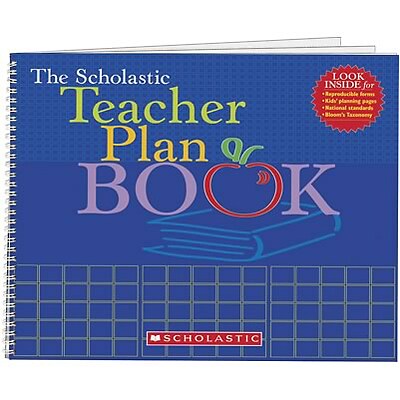 Scholastic Teacher Plan Book 96 Pages Lesson Planner, Each (SC-0439710561)