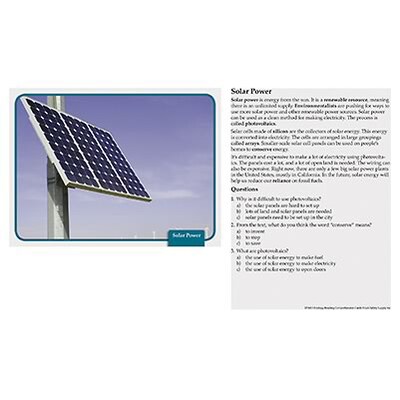 Edupress™ Science Reading Comprehension Cards; Ecology