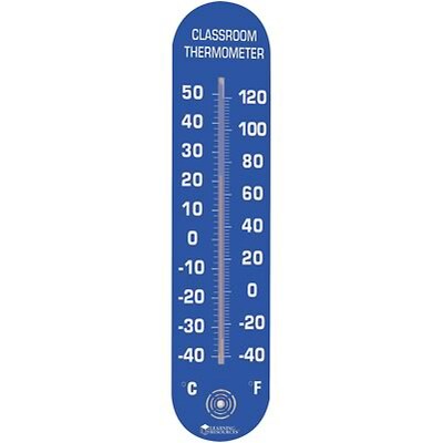 Weather; Learning Resources® 20 Classroom Thermometer