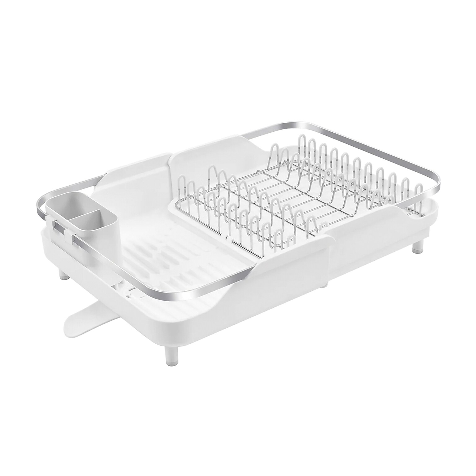 Better Houseware Steel Dish Racks, White (BTH3429)