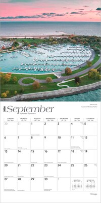 2026 BrownTrout Chicago 12" x 12" Monthly Wall Calendar (9798330702848)