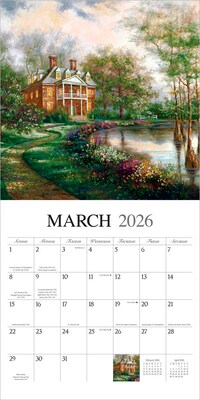 2026 BrownTrout Bygone Days 12" x 12" Monthly Wall Calendar (9781773728681)