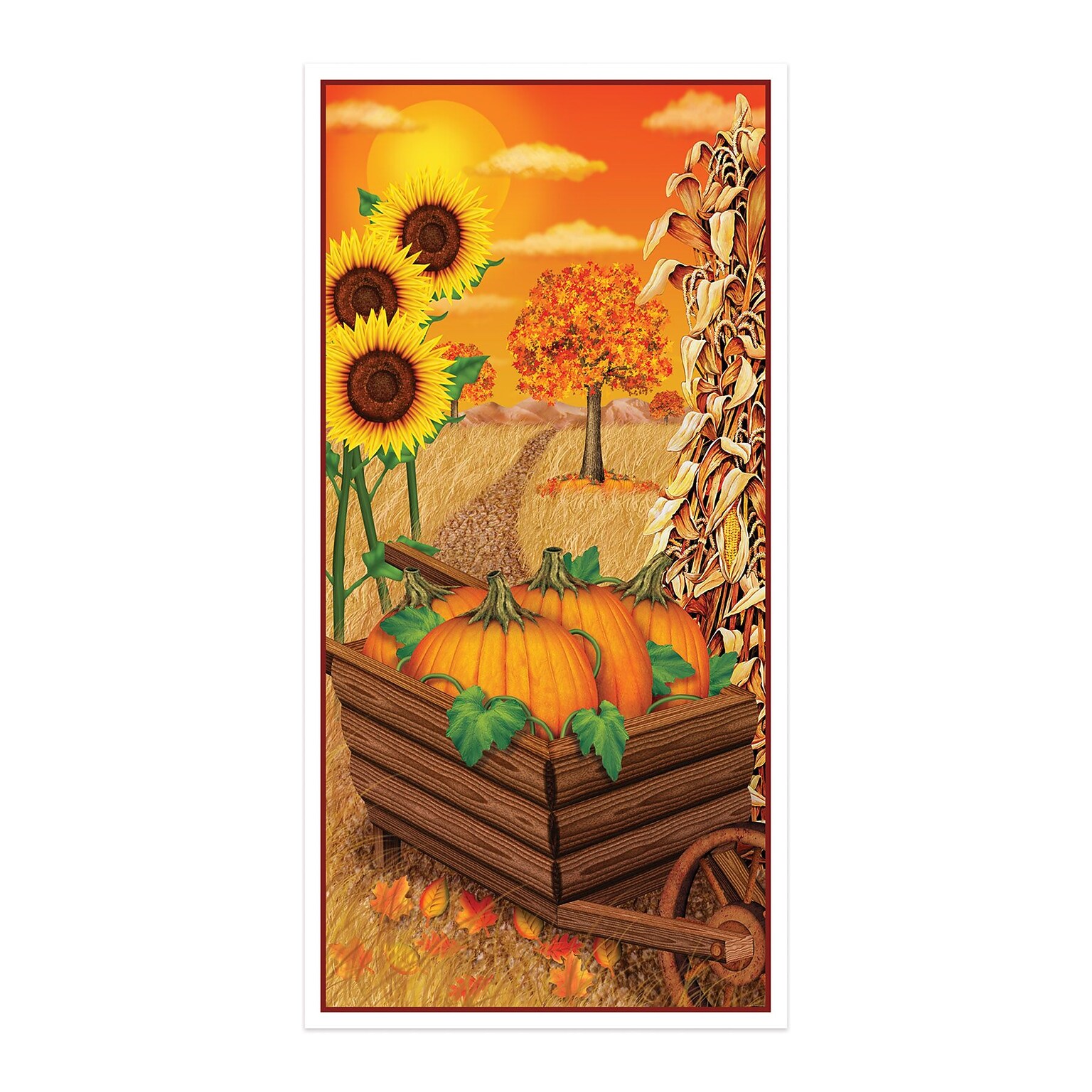 Beistle Fall Door Cover, 3/Pack (90010)