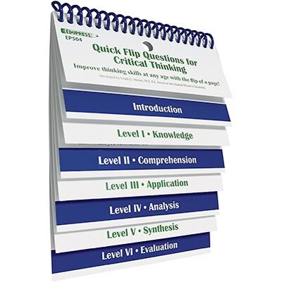 Edupress™ Quick Flip Resources™; Critical Thinking