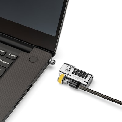 Kensington ClickSafe Universal Combination Laptop Lock, Master Coded (K68106WW)