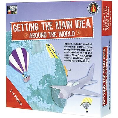 Learning Well® Getting the Main Idea: Around the World Games; Level 2.0-3.5
