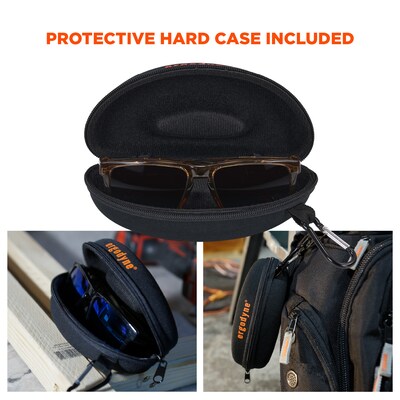 Ergodyne Skullerz SIXTEN-AFASPM Anti-Fog Safety Glasses, Bronze Lens (58241)