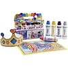 Do-A-Dot Art Washable Art Marker, Sponge Tip Applicator, Rainbow Colors, Pack of 6 (DAD101)