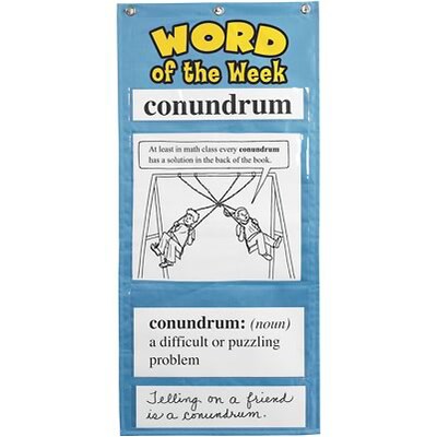 Educational Insights® Word of the Week Charts; Grade 5-6