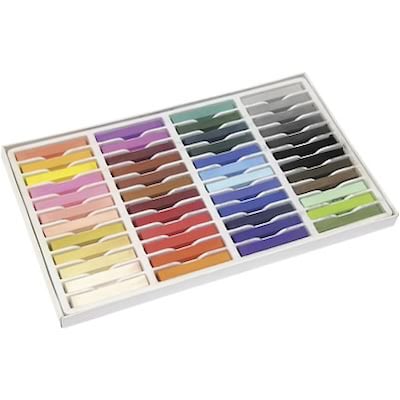 Chenille Kraft® Quality Artists Square Pastels; Assorted, 48/Box