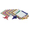 Roylco Economy Origami Paper, 6 x 6, Assorted Designs, 72 Sheets (R-15204Q)