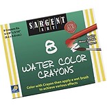 Sargent Art Watercolor Crayons, 8/Box (SAR221108)