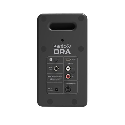 Kanto ORA ORAMB 100W Indoor Desktop Speaker, Black