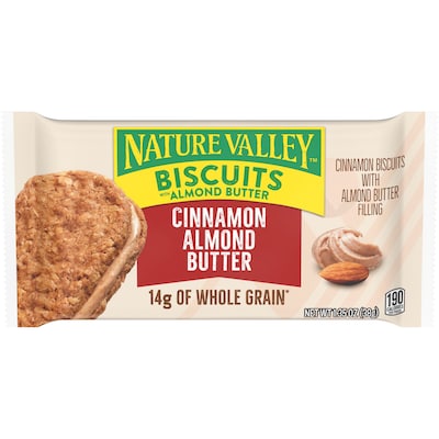 Nature Valley Cinnamon Almond Butter Breakfast Bar, 1.35 oz., 16 Bars/Box (GEM47879)