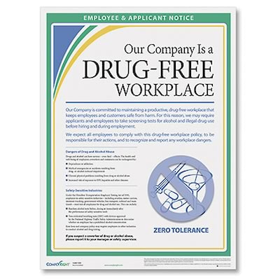 ComplyRight™ Drug Free Workplace Poster