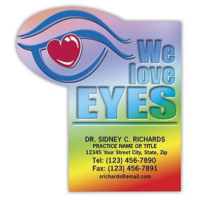 Medical Arts Press® Eye Care Die-Cut Magnets; Love Eyes