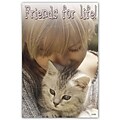 Medical Arts Press® Veterinary Standard 4x6 Postcards; Congratulations, Friends for Life