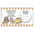 House Mouse® Dual Imprint Peel Off Sticker Appointment Cards; Mouse Holiday