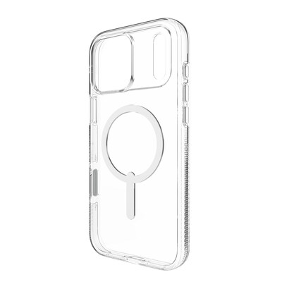 ZAGG Crystal Palace Snap MagSafe Phone Case for Apple iPhone 17 Pro Max, Shock Absorbing, Clear (702319710)