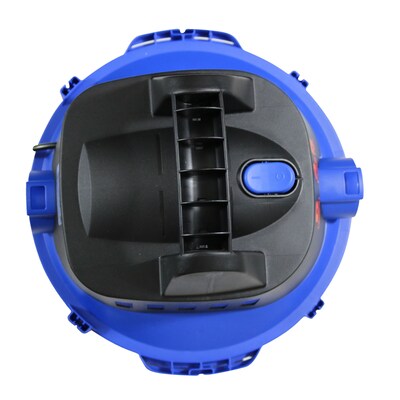 Koblenz 6-Gal. Portable Wet/Dry Vacuum with Blower, Bagless, Stainless Steel/Blue (WD-6 L212 SS)