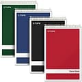 TOPS Steno Book, 6 x 9, Gregg Ruled, 80 Sheets, Assorted Colors, 4/Pack (80221)