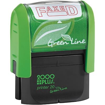 2000 PLUS® Green Line Message Stamps