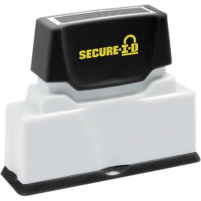 Secure-I-D Pre-Inked Security Stamp