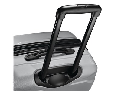 Samsonite Omni PC Polycarbonate 4-Wheel Spinner Luggage, Silver (68309-1776)