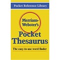 Merriam-Webster’s Pocket Thesaurus, Paperback (9780877795247)